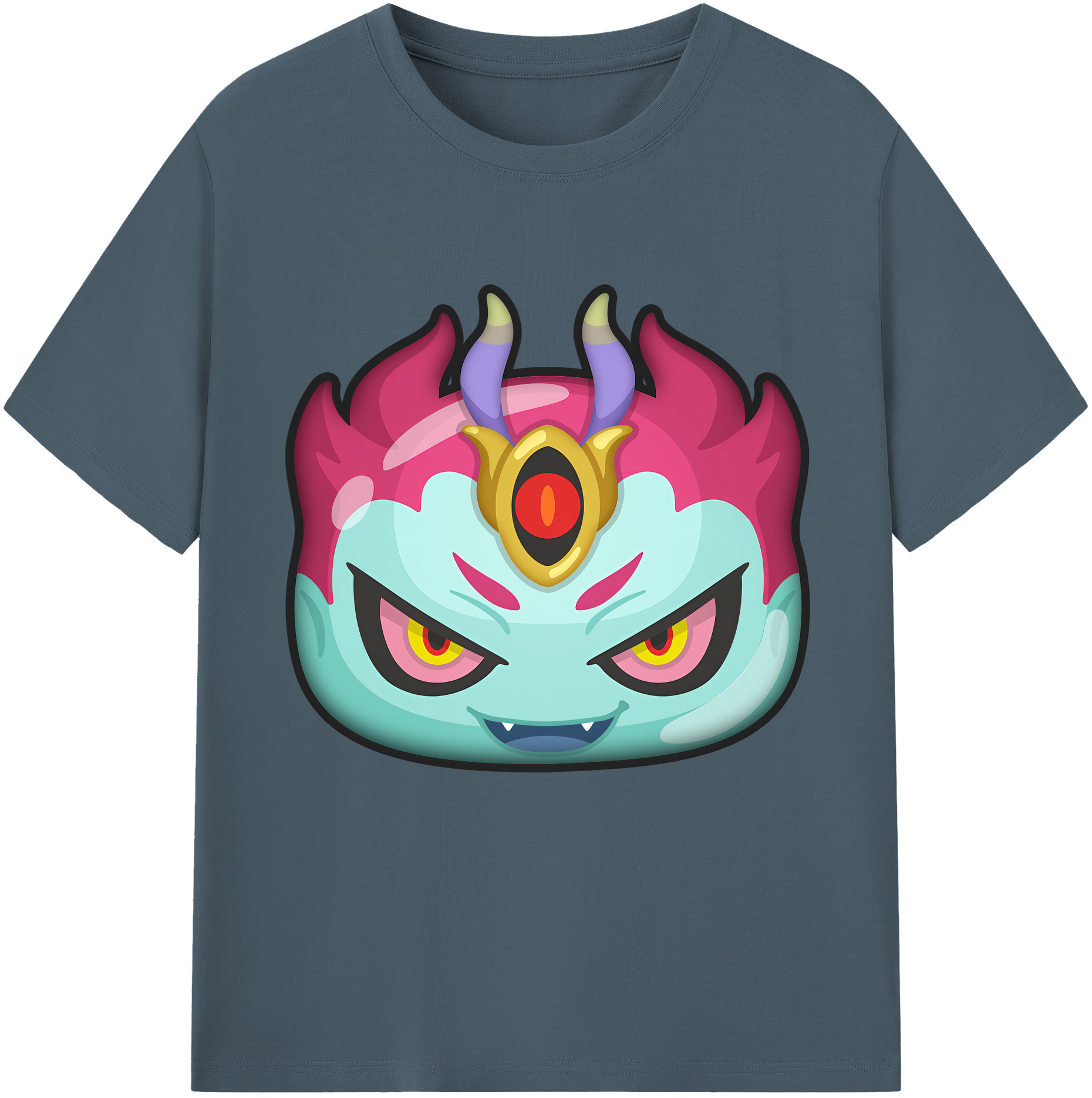 （画像用） 妖怪ウォッチ Yo-kai Watch 綿100％半袖Tシャツ（フロントプリント）